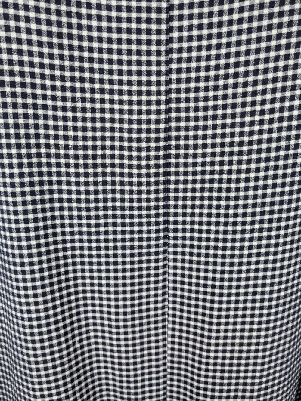 CJ Banks Women 20W Dress Gingham Blue White Seersucker Sleeveless PLA58E - Picture 9 of 12